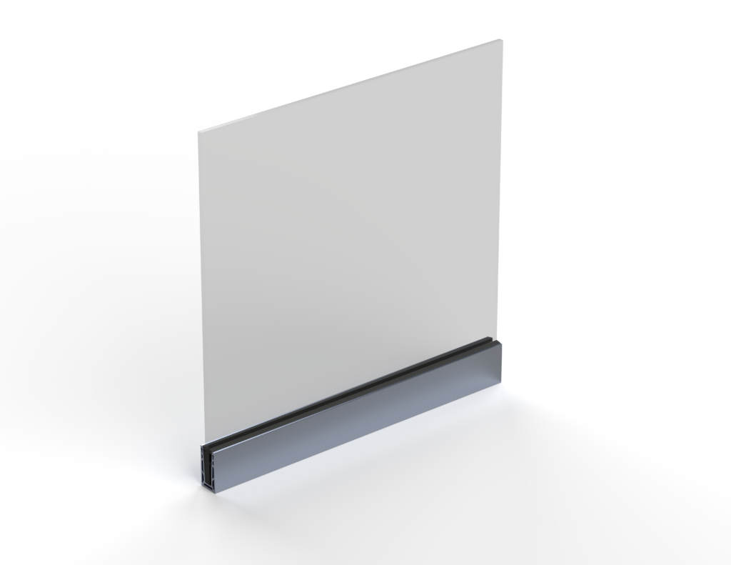 Klaaspiirde profiil 120x60 mm